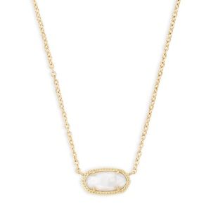 NWT Kendra Scott Gold Mother-of-Pearl Necklace